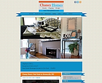 Chaney Homes website snapshot